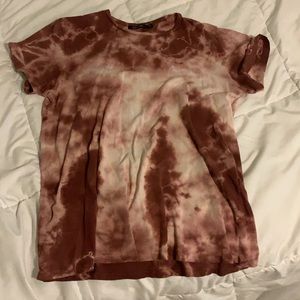 Marbled simple tee